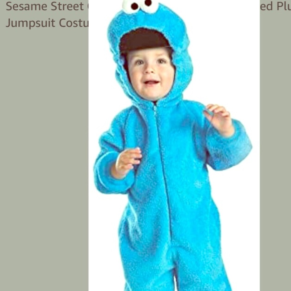 Sesame street Cookie Monster costume